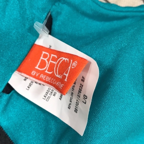 NWOT BECCA One-Piece Swimsuit - Picture 6 of 6